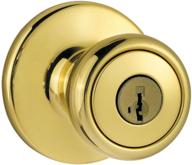 🔒 enhanced security with kwikset 94002-868 tylo keyed entry knob in polished brass – smartkey option included логотип