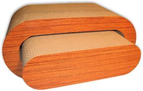 img 4 attached to 🐱 Ultimate Cat Scratcher Lounge Bed - Premium Two-in-One Design