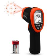 🌡️ holdpeak non-contact laser infrared thermometer, digital temperature gun, -58℉ - 3272℉ (-50℃~1800℃), ideal for hvac, kiln, forge, foundry, casting furnace, industry - enhanced seo логотип