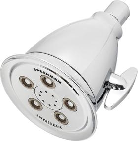 img 4 attached to 🚿 Experience Luxury with Speakman S-2005-HB Hotel Anystream High Pressure Shower Head - 2.5 GPM Adjustable Replacement Showerhead in Polished Chrome Finish