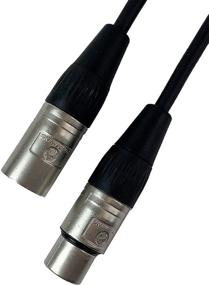 img 1 attached to Gearlux XLR микрофонный кабель мужской-женский 10 футов - Премиум качество 2 штуки для сбалансированной аудиопередачи