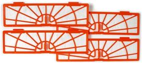 img 2 attached to Optimized Neato Standard Filters for 4-Pack Botvac Robot Vacuums