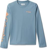 columbia terminal tackle pfg graphic long sleeve: the ultimate performance fishing gear logo