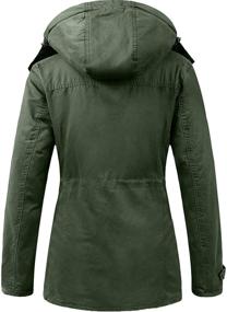 img 2 attached to Uoiuxc Womens Winter Hooded X Large Women's Clothing in Coats, Jackets & Vests
