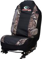 🌿 mossy oak infinity camo seat cover - universal fit, single seat logo