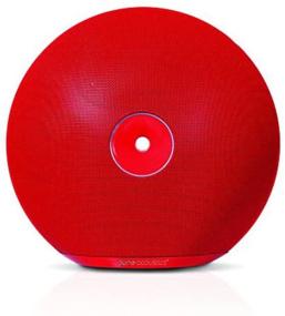 img 1 attached to 🔊 Powerful and Portable: Pure Acoustics Halo Bluetooth Speaker with 10W Output, 8 Hours Playtime in Vibrant Red