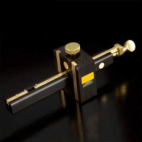 img 4 attached to 🔨 Premium Ocamo Mortise Gauge: Versatile Ebony Screw Type Woodworking Measuring Tool & Marker