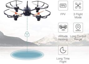 img 3 attached to 🚁 Radiolink F121 FPV Racing Drone: Powerful 121mm Brushed Quad with 3 Flight Modes for Outdoor/Indoor Education & Training (BNF - Receiver Not Included)