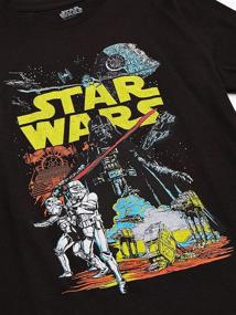 img 3 attached to 🌟 Iconic Star Wars Classic Graphic T-Shirt: Stay Timeless!
