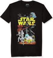 🌟 iconic star wars classic graphic t-shirt: stay timeless! logo