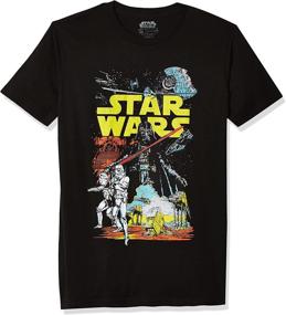 img 4 attached to 🌟 Iconic Star Wars Classic Graphic T-Shirt: Stay Timeless!
