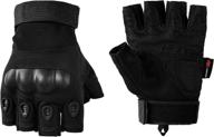 🧤 yakade tactical gloves for outdoor activities - hard knuckle, fingerless, half finger, for training, motorcycling, cycling, hiking, climbing, camping, driving logo