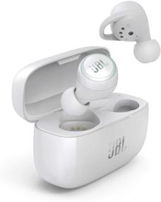 img 3 attached to 🎧 Беспроводные наушники-вкладыши JBL LIVE300 с набором: включает зарядный футляр JBL и защитный чехол (белый, LIVE 300)