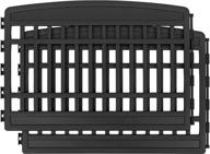 🏞️ iris usa 24'' 2 panel exercise pet playpen add-on, black ci-600e: secure and spacious extension for your furry friend's play area logo