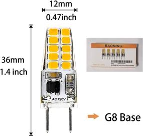 img 2 attached to 💡 BAOMING Halogen Equivalent No Flicker Non-Dimmable Bulb