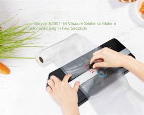img 3 attached to 🥡 FoodSaver GERYON Vacuum Sealer Rolls: Optimal Storage Solution for Freshness and Convenience