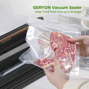 img 2 attached to 🥡 FoodSaver GERYON Vacuum Sealer Rolls: Optimal Storage Solution for Freshness and Convenience
