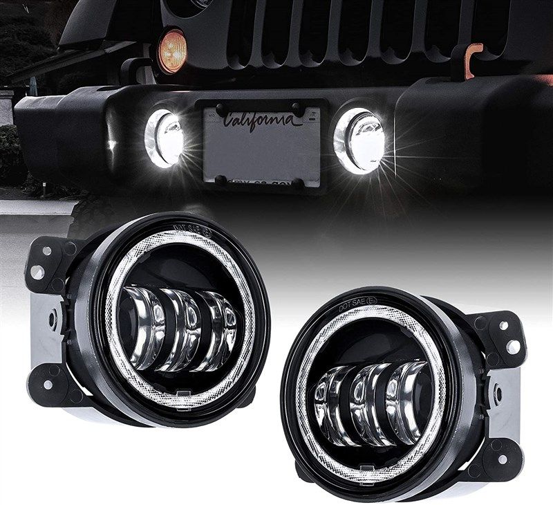 led driving wrangler cherokee chrysler lights &amp; lighting accessories 标志