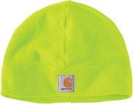 carhartt mens a207 fleece beanie sports & fitness and running logo