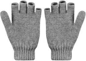 img 2 attached to Winter Mitten Gloves: Must-Have Thermal Mittens for Men's Accessories