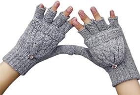 img 4 attached to Winter Mitten Gloves: Must-Have Thermal Mittens for Men's Accessories