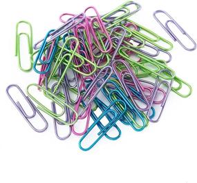 img 2 attached to Mr Pen - Magnetic Desk Toy with Colored and Silver Paper Clips (100 Pieces) | Desk Toys and Decor | Desk Accessories for Office | Paperweight | Cute Office Supplies | Paper Clips Holder and Dispenser.