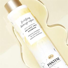 img 1 attached to 🛡️ Pantene Sulfate-Free Shampoo & Conditioner Set with Castor Oil + Hair Mask Treatment, Nutrient Blends for Fortifying Damage Repair