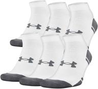 under armour resistor socks 🧦 graphite: ultimate performance for boys' clothing logo