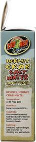 img 2 attached to Optimized Hermit Crab Salt Water Conditioner by Zoo Med