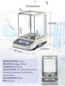 img 2 attached to Hanchen 📊 Digital Precision Analytical Balance
