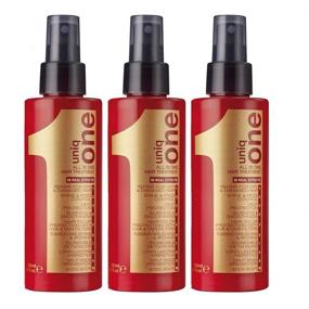 img 4 attached to 💇 Revlon Professional Uniq One Hair Treatment - Pack of 3, 150ml