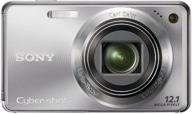 📷 sony cyber-shot dsc-w290 12.1 mp digital camera: 5x optical zoom & super steady shot image stabilization (silver) logo