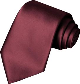 img 3 attached to KissTies Boys Satin Necktie: 👔 Stylish Boys' Accessory Perfect for Every Occasion