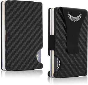 img 3 attached to 💼 Ultimate Slim Carbon Fiber Wallet for Men: Stylish Accessories and Secure Money Organizers