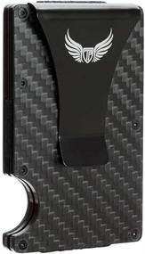 img 4 attached to 💼 Ultimate Slim Carbon Fiber Wallet for Men: Stylish Accessories and Secure Money Organizers