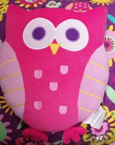 img 2 attached to Fancy Linen Girls Twin Comforter Set: Owls, Flowers, Purple Teal Yellow Lavender - Owl Purple