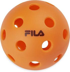 img 3 attached to 🎾 Official FILA Accessories Pickleball Balls - 4 Pack, Regulation Size with 40 Holes – Perfect for Indoor or Outdoor Use