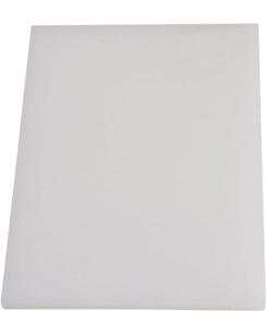 img 4 attached to 🔪 BQLZR 19x14.2x0.9cm White Poly Leather Cutting Board: Perfect for DIY Crafts, Leather Punching, and Stamping Tools