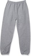 gildan elastic bottom youth sweatpants, g18200b style logo