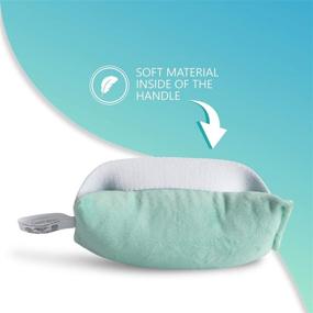 img 3 attached to 🖐️ Comfortable NYOrtho Palm Grip Hand Contracture Cushion: Improved Elastic Band, Sweat Resistant & Machine Washable Palm Protector