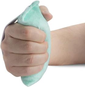 img 4 attached to 🖐️ Comfortable NYOrtho Palm Grip Hand Contracture Cushion: Improved Elastic Band, Sweat Resistant & Machine Washable Palm Protector