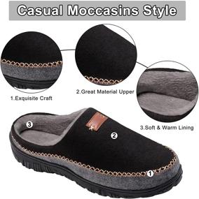 img 1 attached to Bigwow Slippers Moccasins Outdoor Numeric_10