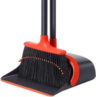 versatile broom and dustpan set for efficient cleaning in office, home, kitchen, and lobby logo