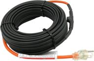 🔥 efficient 120v topdure tdsf 3-feet self regulating pre-assembled pipe heating cable - proven performance and easy installation logo