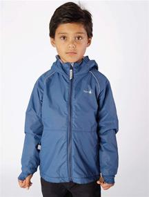 img 3 attached to Therm Boys Rain Jacket - Lined Kids Raincoat with Magical Pattern - Lightweight Coat for Improved SEO