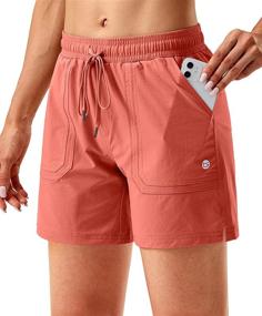 img 4 attached to Womens Athletic Pockets Workout Walking Outdoor Recreation and Outdoor Clothing