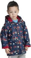 hatley boys' printed raincoats: stylish and waterproof outwear for young adventurers логотип