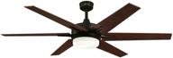 🏡 enhance your space with the westinghouse lighting cayuga 60-inch ceiling fan in oil rubbed bronze - includes led light kit логотип