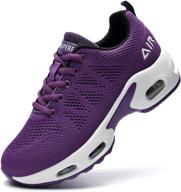 auperf running athletic lightweight sneakers women's shoes for athletic logo