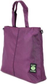 img 2 attached to 👜 Urban Tote Bag with Adjustable Hand/Shoulder Straps & Odor-Proof Pouch